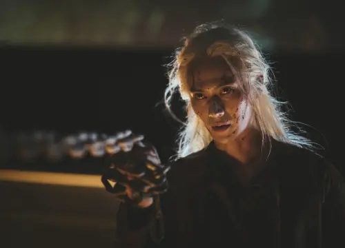 ▲劉冠廷在《功夫》扮演大反派，除了造型特殊，打戲也很賣力。（圖／麻吉砥加提供）