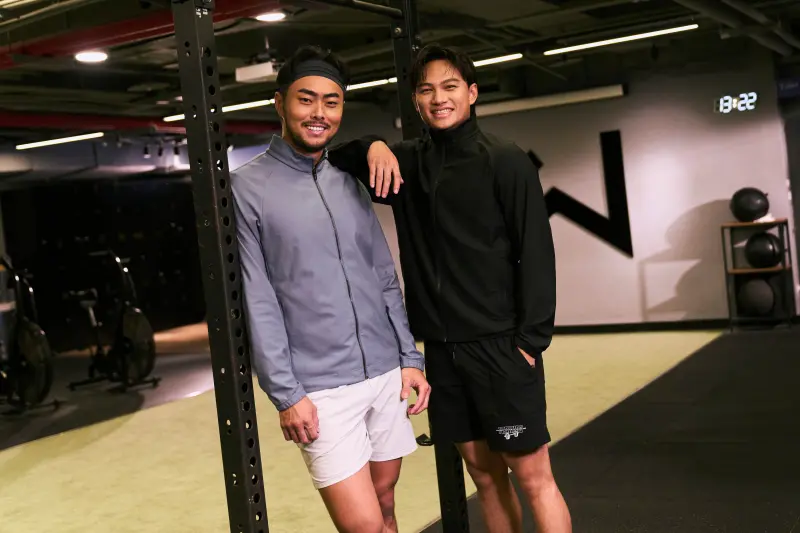 脫下球衣更帥！林家正、徐若熙穿lululemon戰袍　演繹「Yet」精神