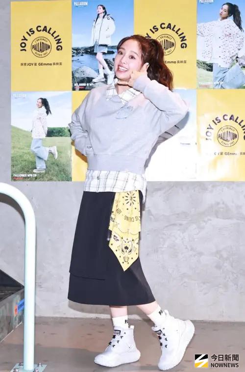 ▲舊愛禾浩辰宣布向女友吳品潔求婚成功，對此鬼鬼（如圖）聽聞婚訊表示「就很棒」。（圖／記者吳翊緁攝影）