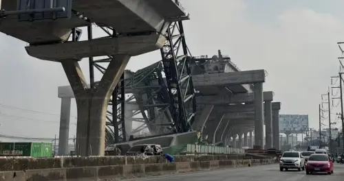 又一件起重機砸路釀2死案！泰國連兩天發生交通重大事故
