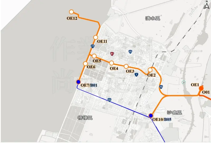    ▲台中市政府規劃長達16.5公里的捷運橘線延伸段，民眾直到參加說明會才知道，延伸線不是捷運是輕軌。（圖／台中市政府提供，2026.01.15）  