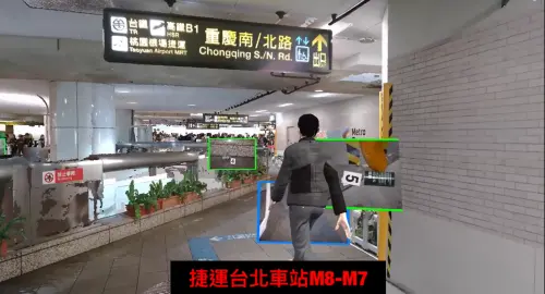 ▲檢警偵辦台北捷運隨機殺人案，首度動用3D掃描儀重建還原嫌犯視角的犯案影片。（圖／台北市警察局提供）