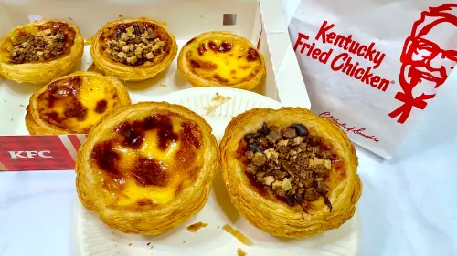 獨／肯德基「新蛋撻開箱」真實口感曝！店員證實：今已賣酥皮免搶
