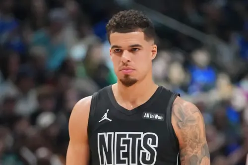 ▲布魯克林籃網隊的明星前鋒小波特（Michael Porter Jr.）始終是勇士的首要目標，但雙方對於「首輪選秀權」的數量仍有分歧。（圖／美聯社／達志影像）