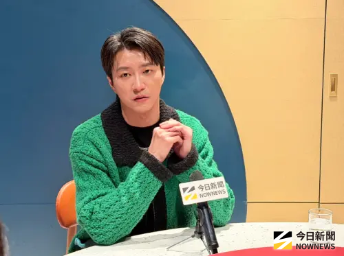 ▲江宏傑（如圖）自編、自導、自演還配音的床邊故事，溫暖地陪伴孩子睡前時光。（圖／記者嚴俊強攝影）