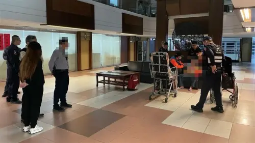 闖市府高喊「找黃偉哲陳情」！台南男突拿刀自傷　頸部20cm傷送醫
