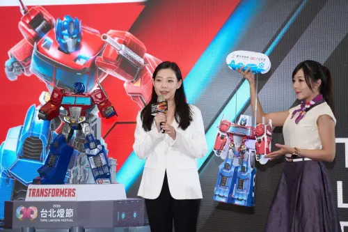 ▲2026台北燈節「變形金剛」花博主燈柯博文搶先曝光。（圖／北市觀傳局提供）