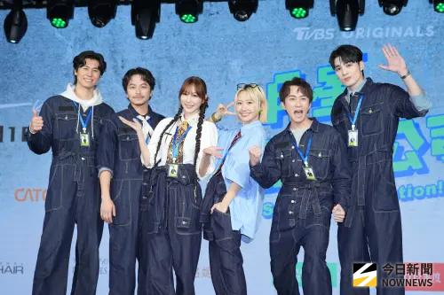 ▲明星製作公司 陳漢典LULU黃偉晉曾莞婷楊銘威風田（圖／記者嚴俊強攝影）