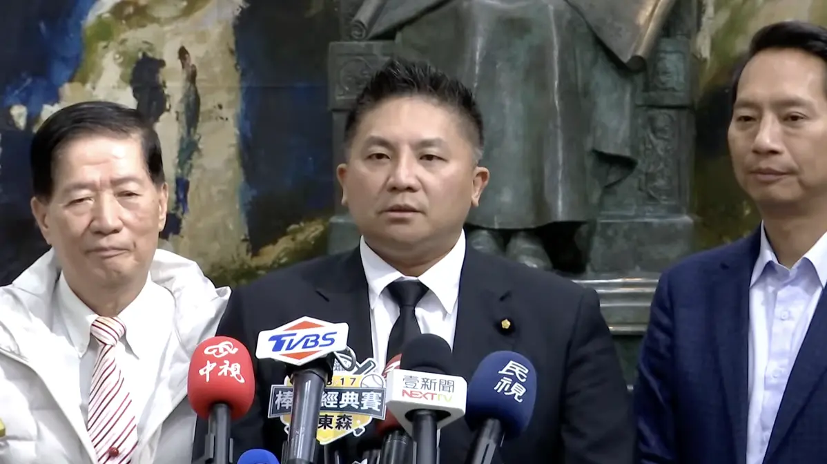 ▲吳宗憲強調，宜蘭縣就是藍營提名協調的「模範」。（圖／翻攝畫面）