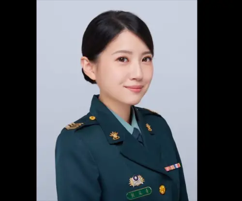 「最美政戰士」自願請調東引！撞臉田中千繪爆紅　她曝擇偶標準
