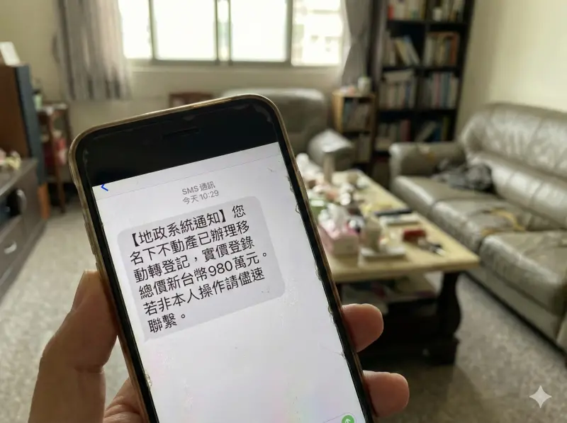 突收「房子被賣980萬」簡訊！4200人嚇壞　員林地籍異動系統出包