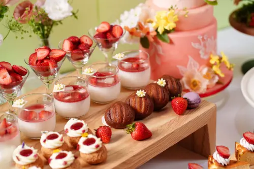 ▲新竹喜來登即日每週六、日出出超過25道草莓甜點與鹹食吃到飽。（圖／新竹喜來登官網 www.sheraton-hsinchu.com/）