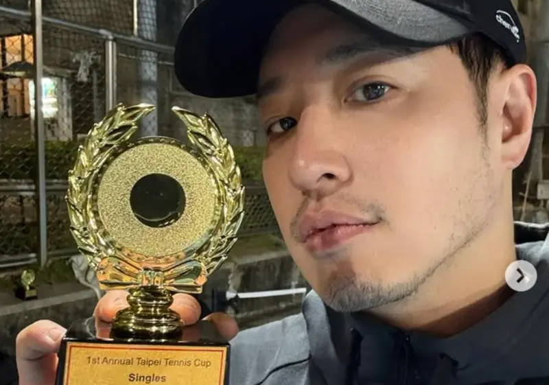 潘瑋柏奪台北網球杯冠軍！被虧可當周杰倫教練　他7字回應超謙虛