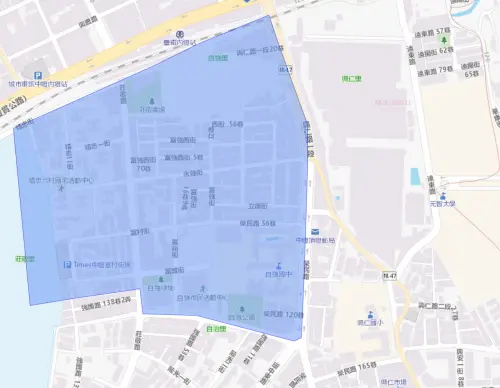 ▲桃園市1月19日停水影響範圍。（圖／台灣自來水公司water.gov.tw/）