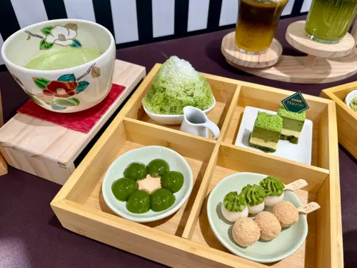 ▲台灣人熱愛抹茶，尤以老牌辻利茶舗TSUJIRI深受歡迎。（圖／記者蕭涵云攝）