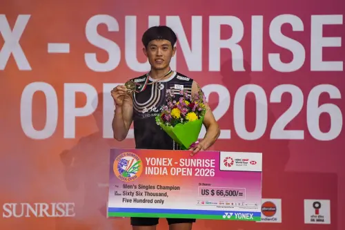 印度賽／林俊易2：0橫掃印尼克里斯提封王　奪生涯首座超級750冠
