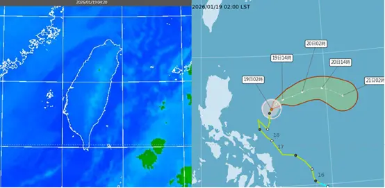 強烈大陸冷氣團明撲台！吳德榮：北台灣「很濕冷」　平地只剩8度