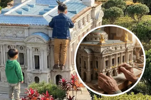 小人國免費入場爆亂象！家長放任孩子踩迷你模型　園方心疼回應了
