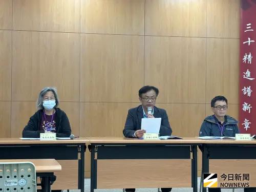 ▲由左至右分別為北一女中老師陳惠珠、建國中學老師莊德仁、中山女高老師邱永春。（圖／記者李青縈攝）