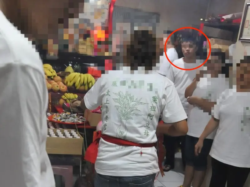 蘆洲逆子正面照流出！蔥油餅父「宮廟當乩身」提晚餐返家遭兒砍亡