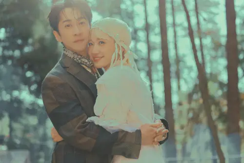 ▲陳漢典、LULU婚紗照（圖／天地合娛樂提供）