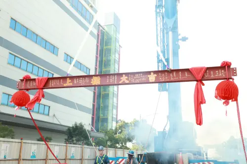 高軟二期首棟大樓今上梁　預計年底完工、估年產值17億元
