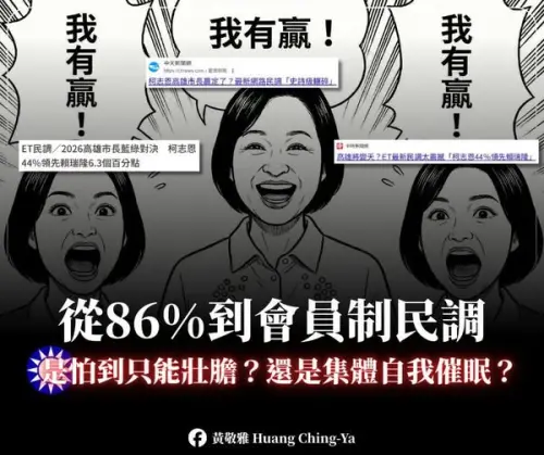 高雄市長民調藍營領先？綠營這三位市議員參選人這樣說
