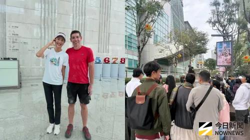 獨家直擊／霍諾德試爬台北101了！非0裝備掛繩畫面曝光　路人看傻
