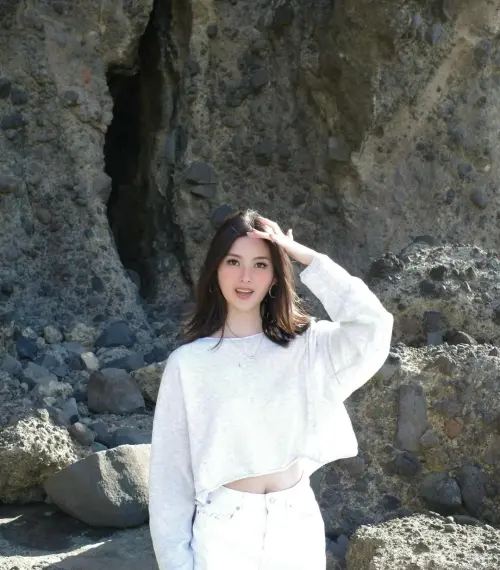 ▲廖思惟（如圖）氣質不輸名媛媽媽孫芸芸。（圖／翻攝自廖思惟IG@trinityliao）