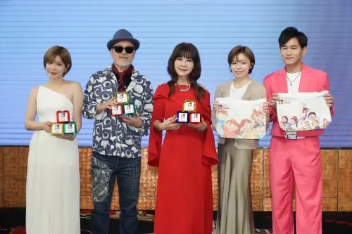 ▲歌手吳俊宏（右起）、王瞳、龍千玉、班鐵翔和孟慶，齊聚高雄為受虐兒而唱。（圖／台灣愛與希望國際關懷協會提供）