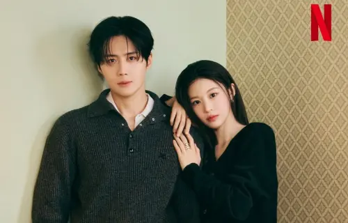 ▲金宣虎（左）與高允貞（右）主演的愛情劇《愛情怎麼翻譯》，因兩人高顏值與精湛演技獲得大量好評。（圖／IG@netflixkr）