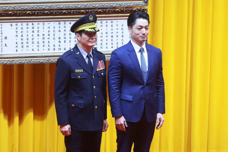 林炎田接任北市警局長！蔣萬安現身喊話「市長必做警察堅實後盾」