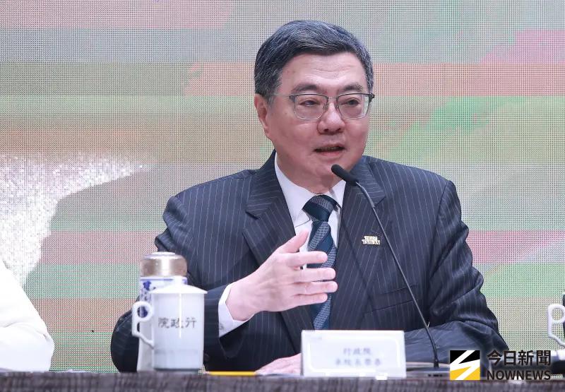 ▲行政院長卓榮泰出席「台美關稅談判說明記者會」，說明台美談判成果。（圖／記者葉政勳攝 ,2026.01.20）