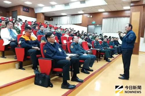 ▲政府正持續推動「全社會防衛韌性」政策，透過制度完善與軍民資源整合，提升國家面對災害及安全威脅的應變能力。（圖／記者莊全成攝，2026.01.20）