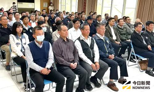 ▲內政部警政署高雄港務警察總隊舉行新卸任總隊長交接儀式，有高雄港航各界人士與會。(圖／記者黃守作攝，2026.01.20)