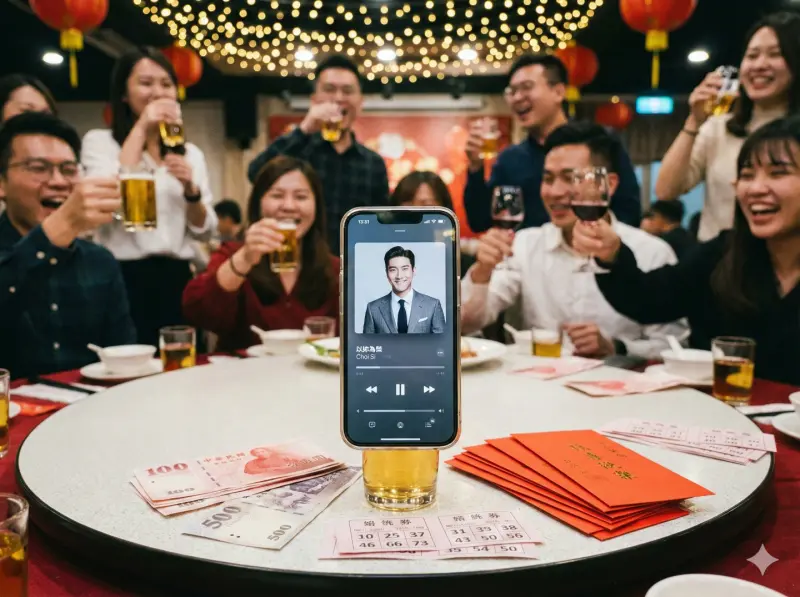 比娜璉桌布更猛！尾牙實測「男神＋花木蘭神曲」：全桌都中獎嚇爛