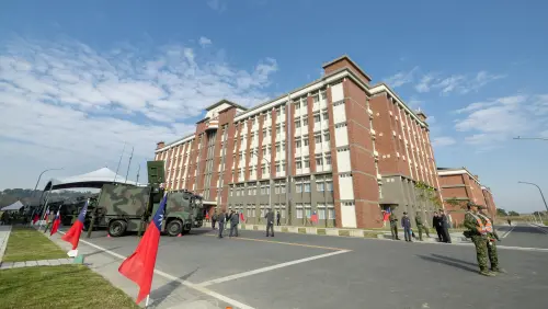 ▲鷹眼野戰防空相列雷達系統。（圖／總統府提供）