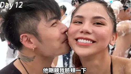 ▲蕾菈和瘋男晨灰互動曖昧　他還進出同棟華廈（圖／瘋男晨灰YouTube）