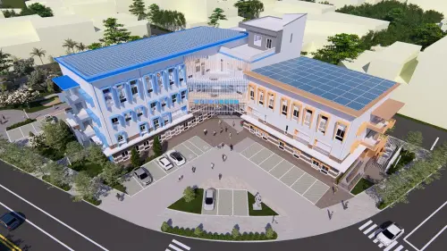 ▲新化舊果菜市場改建衛生所暨衛福園區，未來將提供多功能使用。（圖／南市府提供）