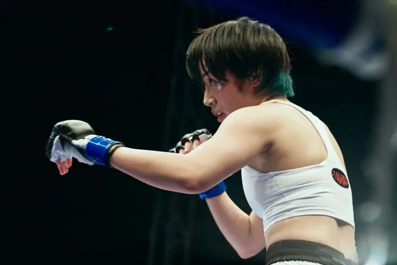 ▲《AV帝王》女星森田望智出演全新電影《午夜之花》，她為劇情增重7公斤、變身地下格鬥家帥爆。（圖／天馬行空 提供）