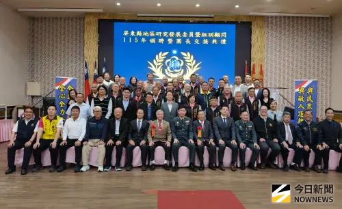 屏東縣後指部舉辦委顧團頒聘暨團長交接
