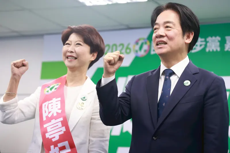 ▲台南市長參選人陳亭妃日前拒絕簽署「2026民進黨勝選共同聲明，三點協議保證」，引爆政壇熱議。（圖／記者葉政勳攝，2026.01.21）