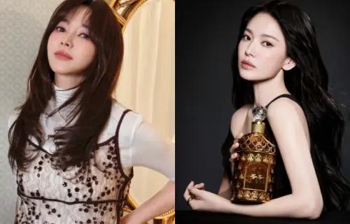 ▲侯佩岑（左）近日PO出最新照片與影片，竟被說撞臉宋慧喬（右）。（圖／微博@侯佩岑、宋慧喬IG@kyo1122）