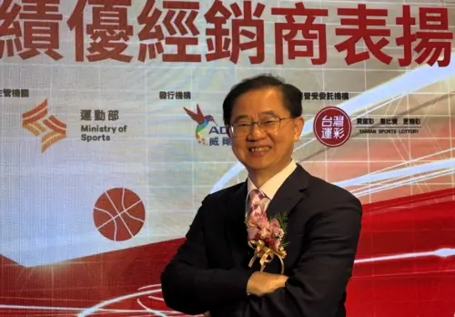 ▲台灣運彩總經理林博泰。(圖/記者廖聿偉攝)