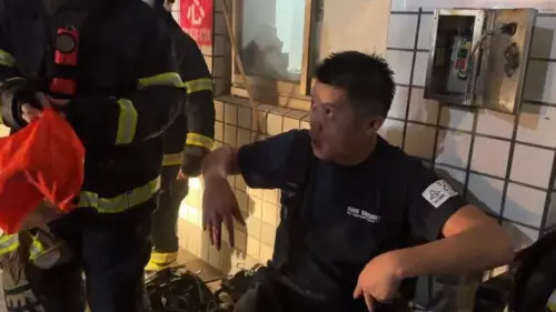 「你們要小心點！」勇消詹能傑最後身影曝光　滿身汗三進火場殉職
