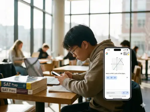Gemini變最強家教！一句話啟動SAT題庫：精準分析弱點、完全免費
