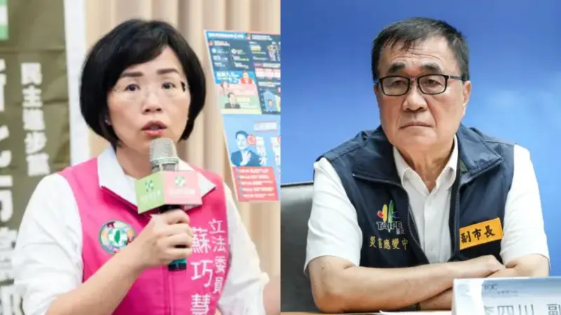 ▲《TVBS民調中心》20日公布新北市長最新民調，台北市副市長李四川以47%支持度，大贏民進黨立委蘇巧慧的32%。（圖／蘇巧慧辦公室提供、NOWNEWS資料照）