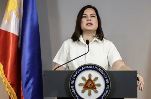 彈劾禁令即將到期！菲律賓副總統莎拉遭前議員控吞33億機密費
