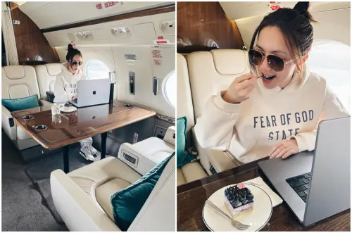 ▲小富婆鄧紫棋有私人飛機，可以載著她到處趕場。（圖／鄧紫棋IG@gem0816）