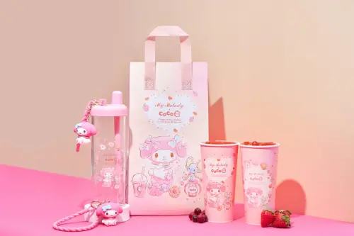 特企／新年禮物！CoCo都可Ｘ美樂蒂莓好聯名　莓好雙果甜甜開喝

